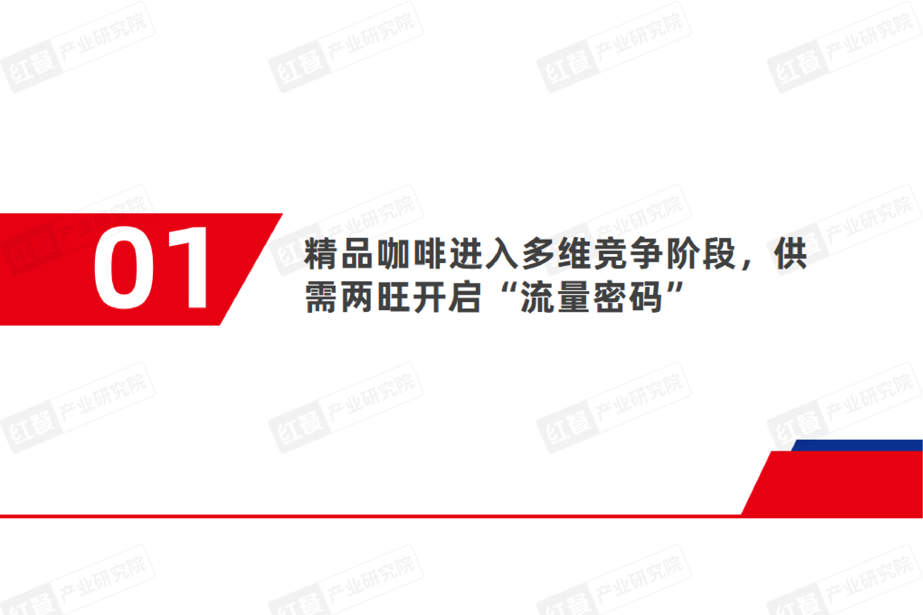 红餐精品咖啡发展趋势研究报告202435页